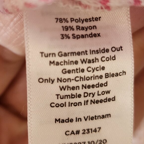 T by Talbots Cowl Neck Top, Size MP, EUC - Picture 5 of 5